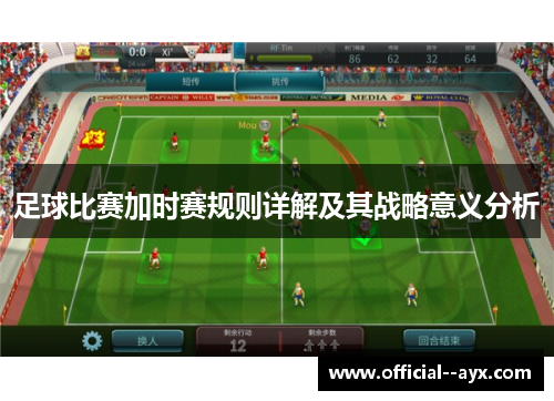 足球比赛加时赛规则详解及其战略意义分析