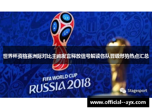 世界杯资格赛洲际对比主帅发言释放信号解读各队晋级形势热点汇总